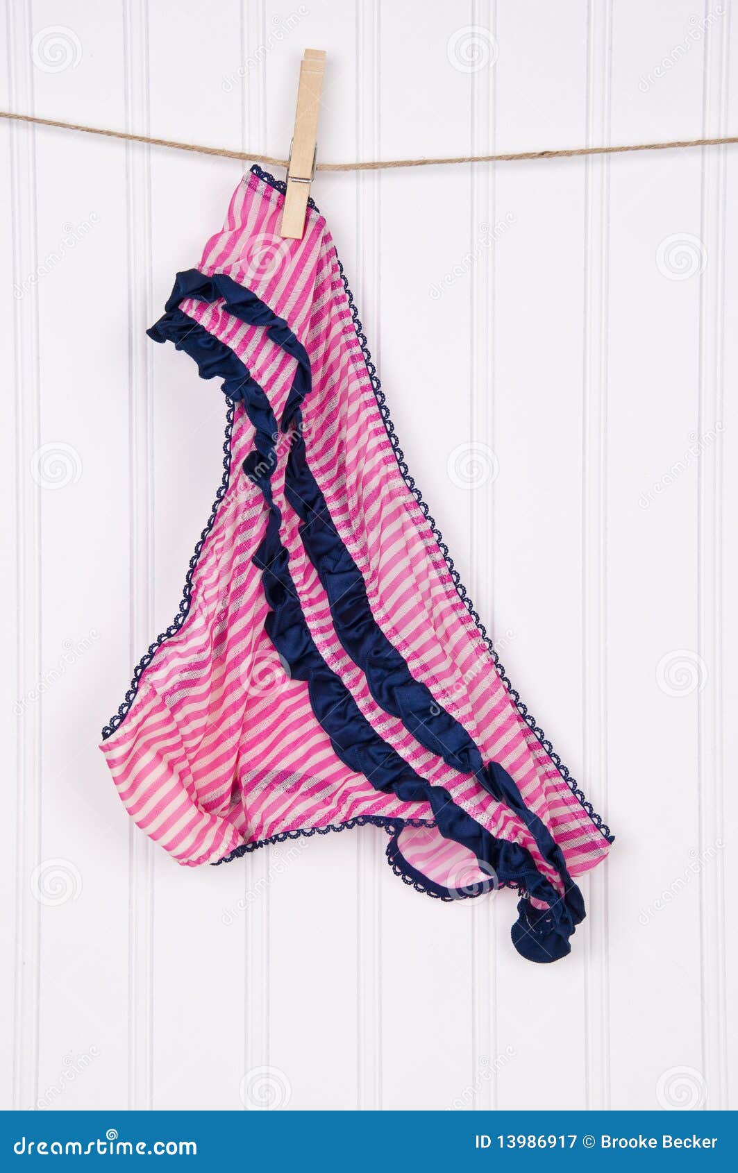 Panties On A Clothesline Royalty Free Stock Photography Image 13986917