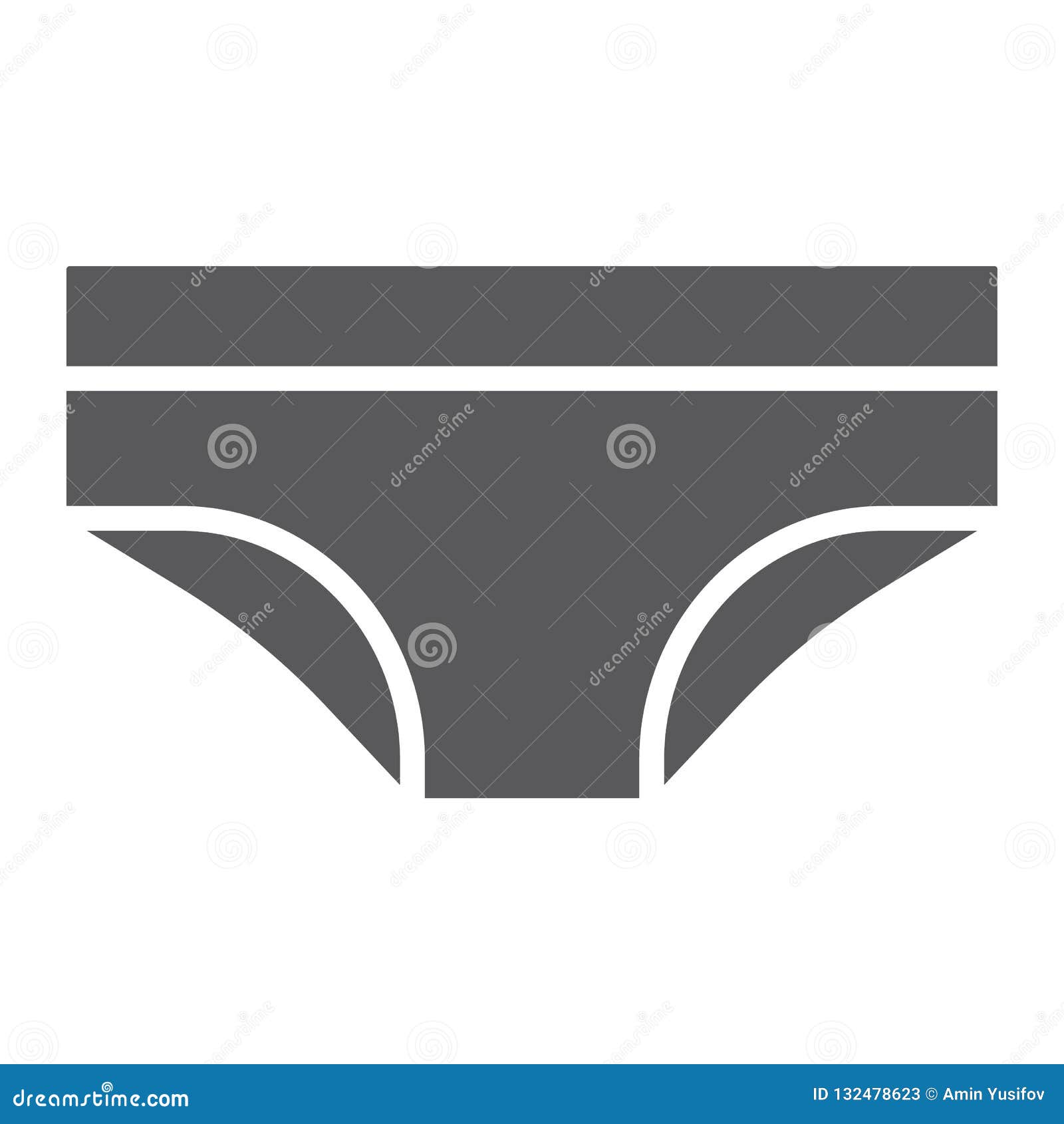 Panties Glyph Icon, Lingerie and Female, Underwear Sign, Vector ...