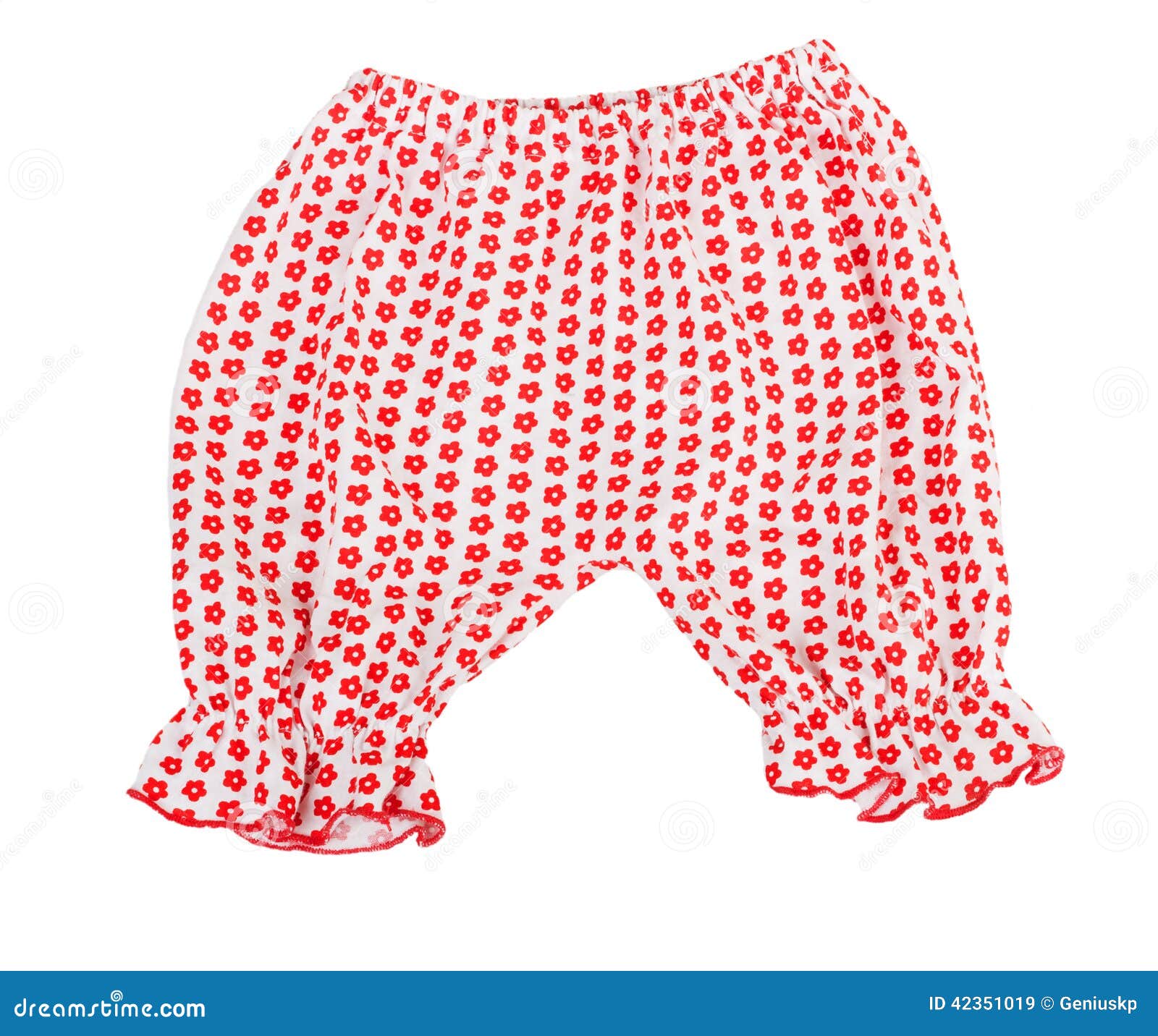 Panties white red flowers stock image. Image of shorts 42351019