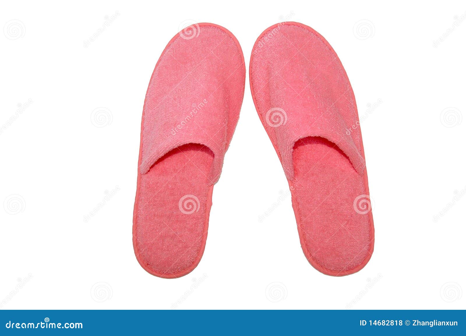 Pantoffels stock foto. Image of roze, zacht, kleren, huis - 14682818