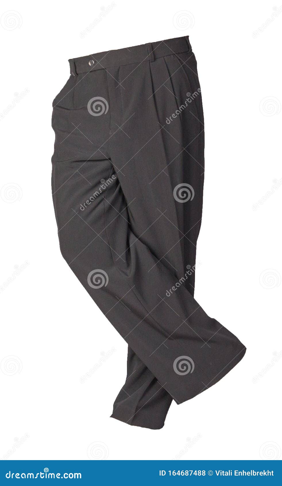 Pants Isolated On White Background.fashion Men Trousers Stock Photo ...