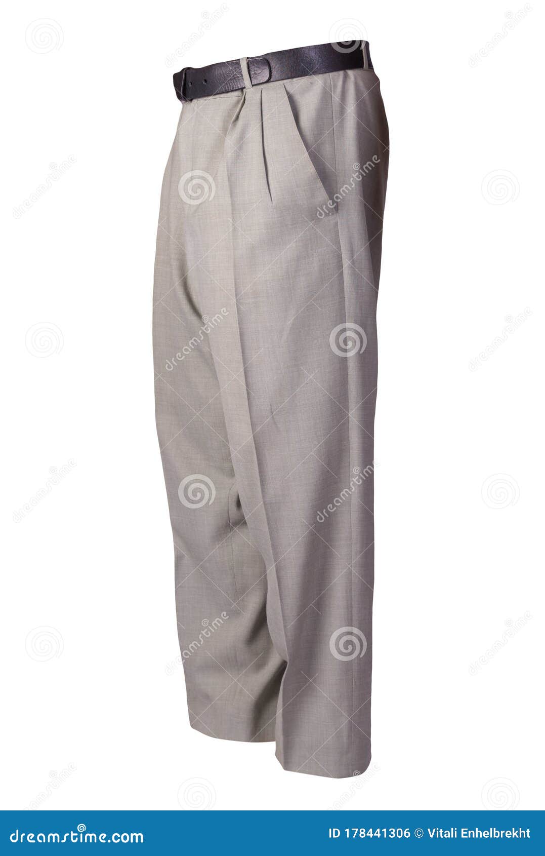 Pants Isolated on White Background.fashion Men Trousers Stock Photo ...