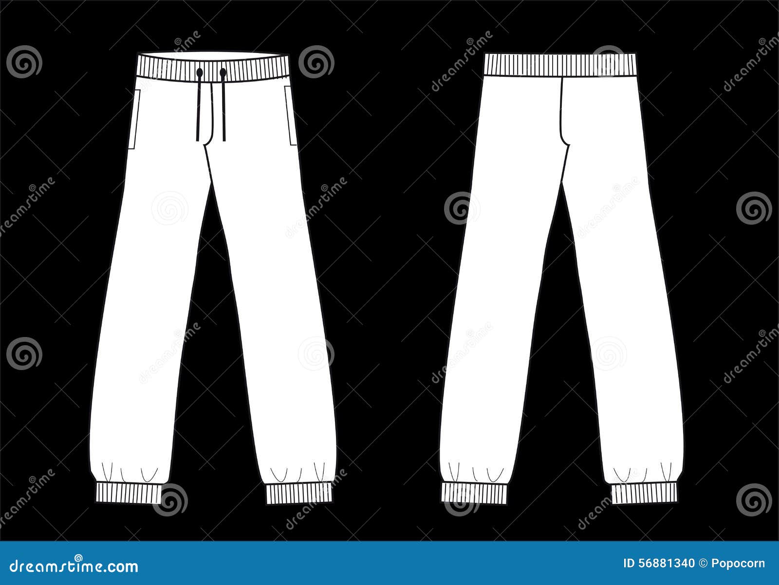 pants trousers garment sketch fashion industry