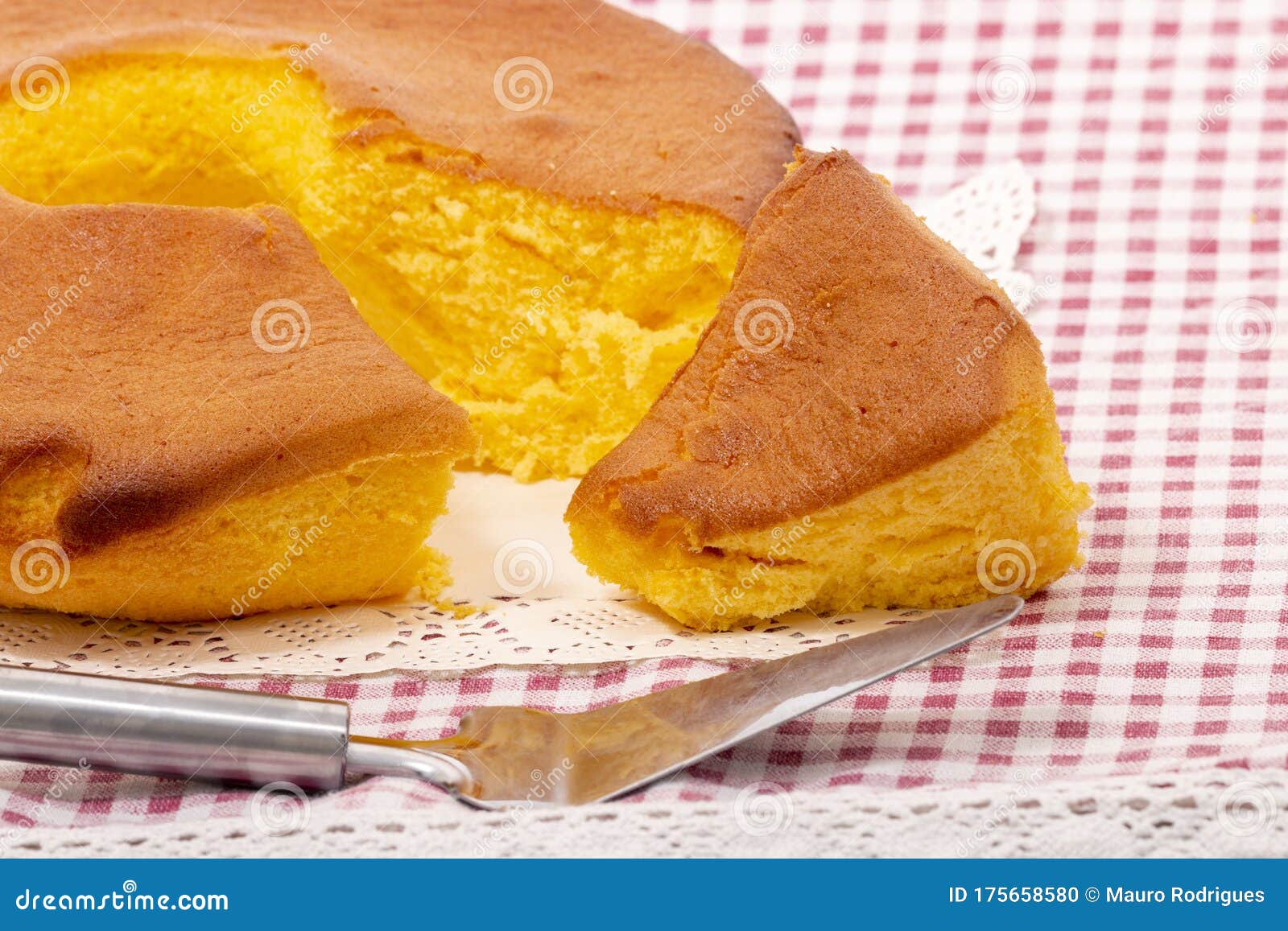 Pao De Lo De Ovar Typical Cake Of Portugal Stock Photo Image Of Sugar Baked
