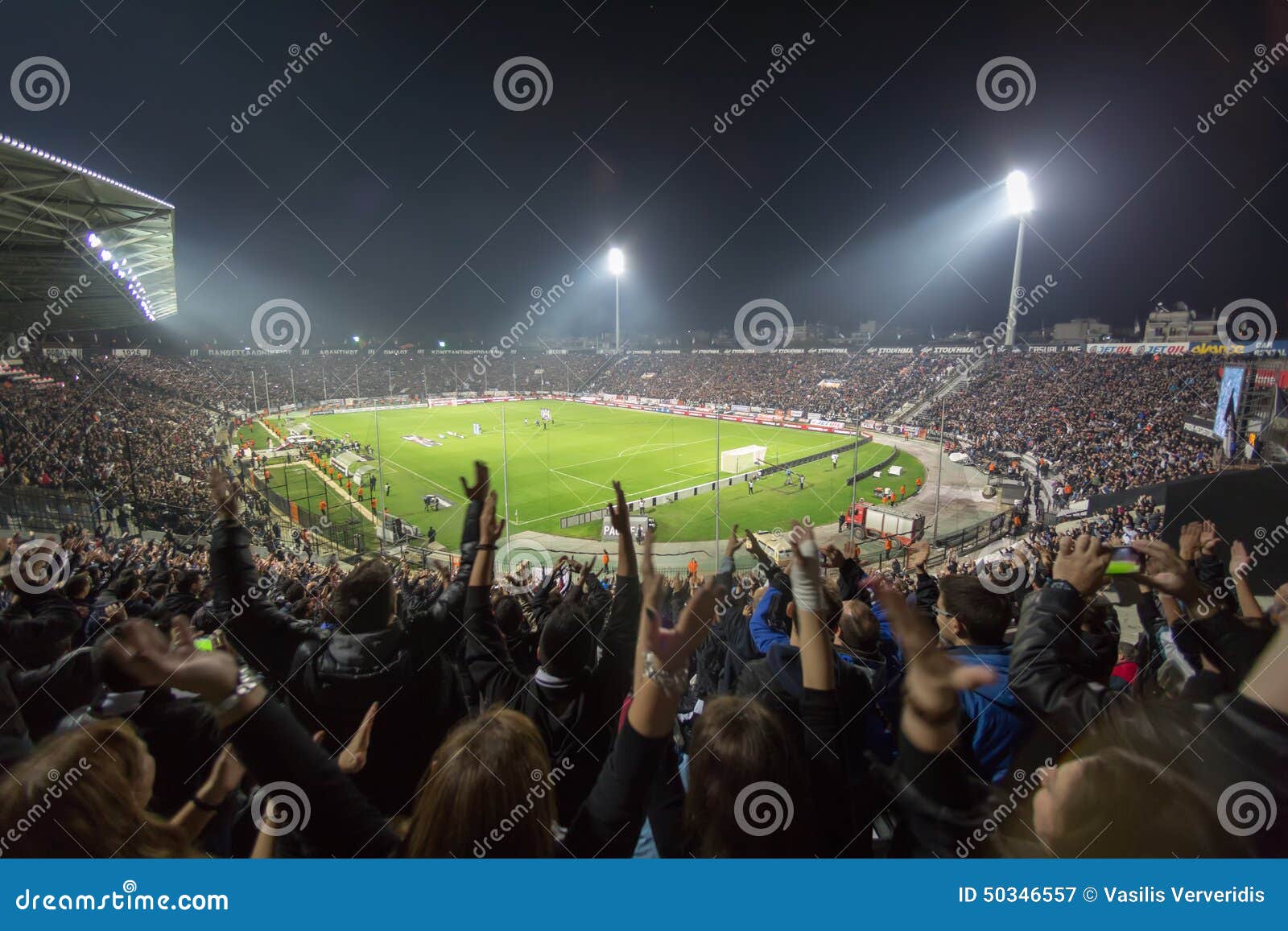 PAOK VS PANATHINAIKOS GREEK SUPERLEAGUE Editorial Photo | CartoonDealer 