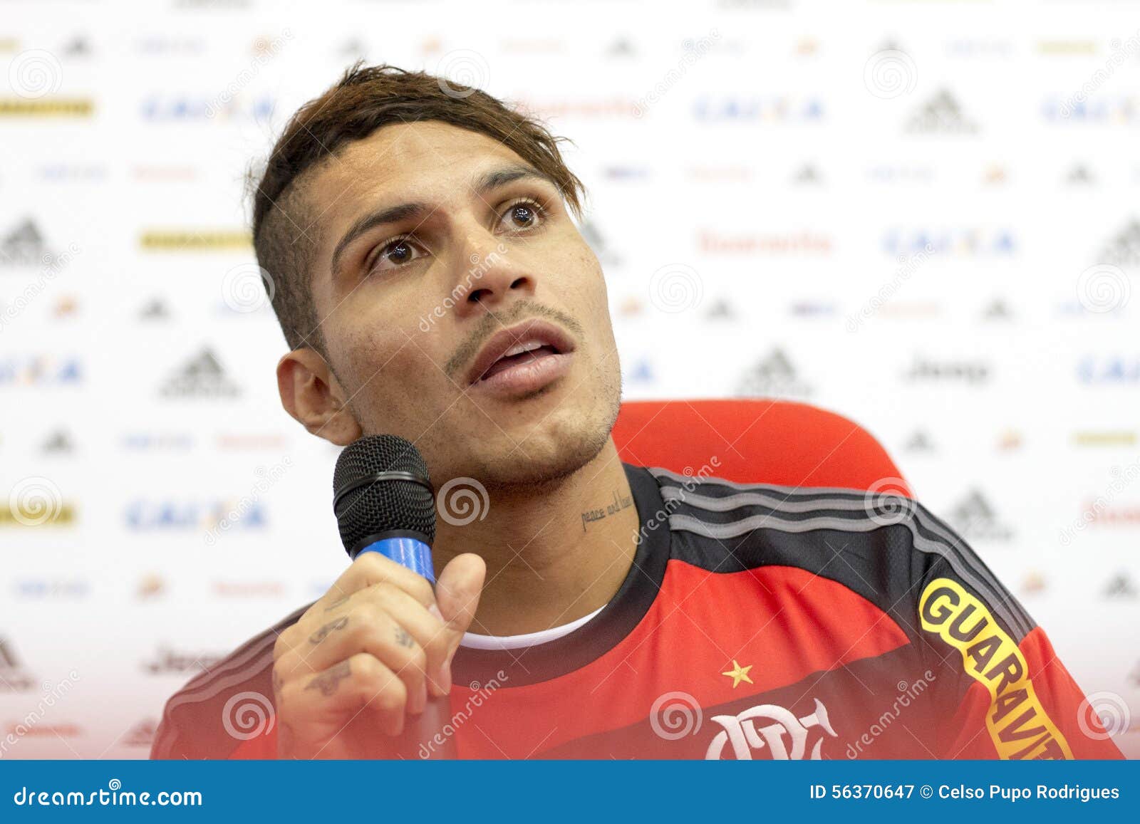 <b>Paolo Guerrero</b> Redaktionelles Stockfotografie - paolo-guerrero-56370647