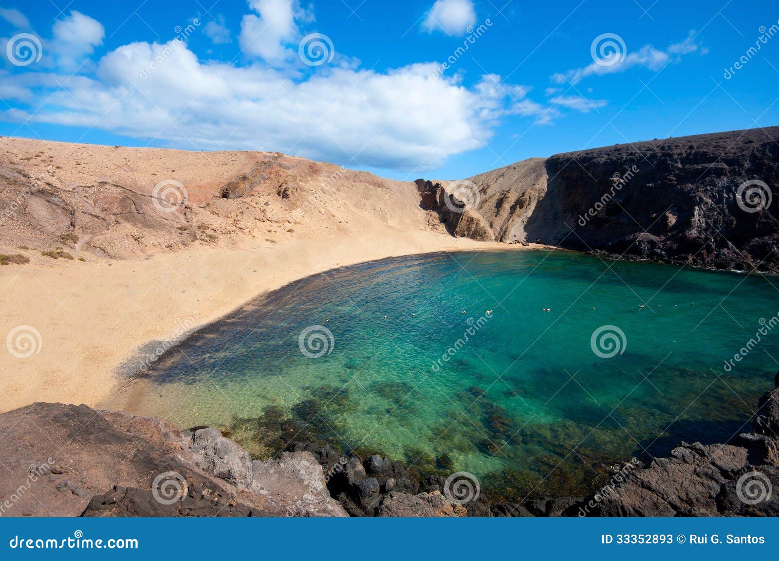 papagayo beach in lanzarote