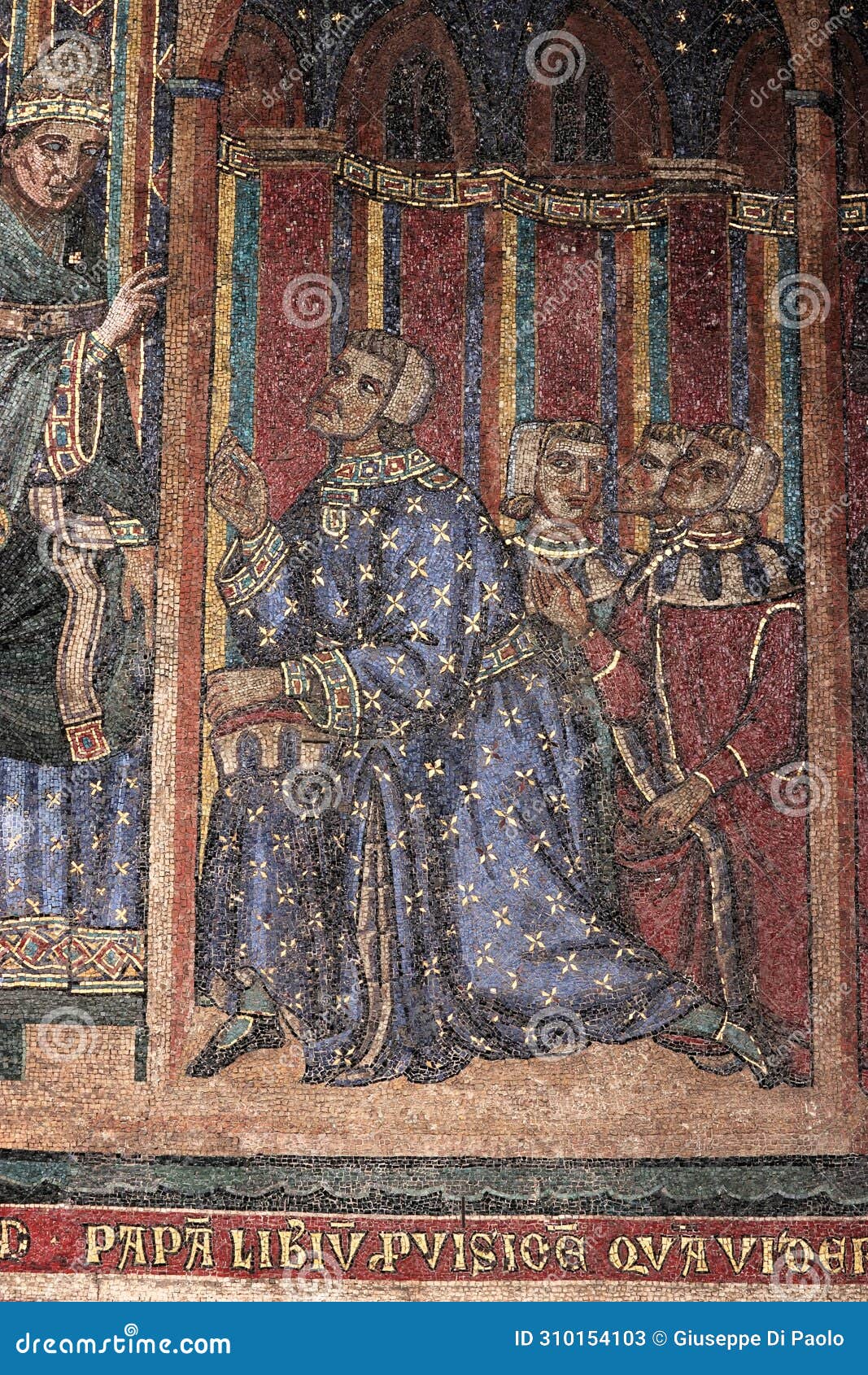The Papal Basilica of Saint Mary Major in Rome Editorial Stock Photo