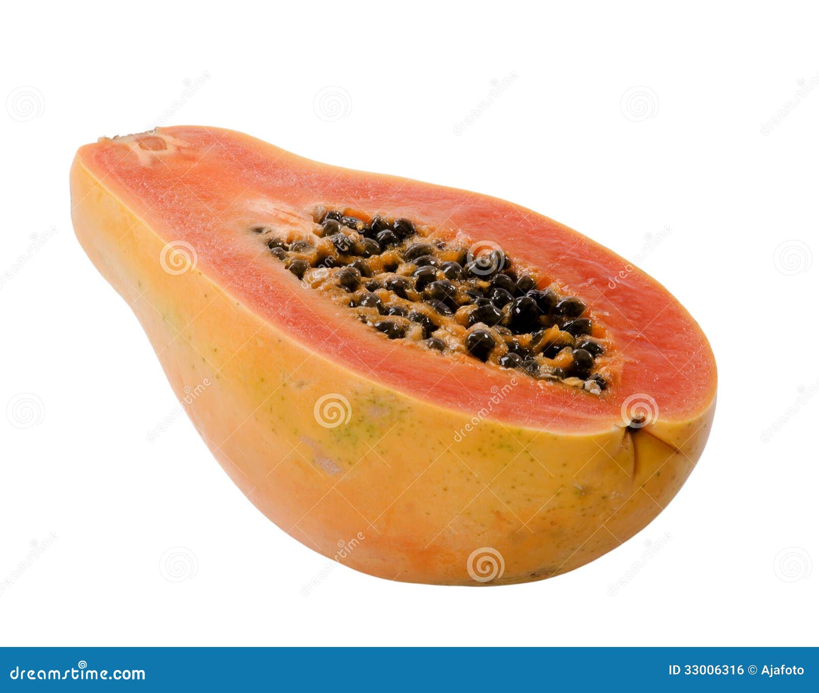 Papaya fruit stock photo. Image of yellow, orange, mellow 33006316