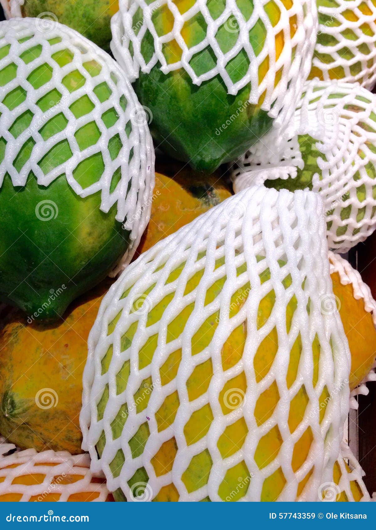 Papaya stock image. Image of selling, local, papaya, market 57743359