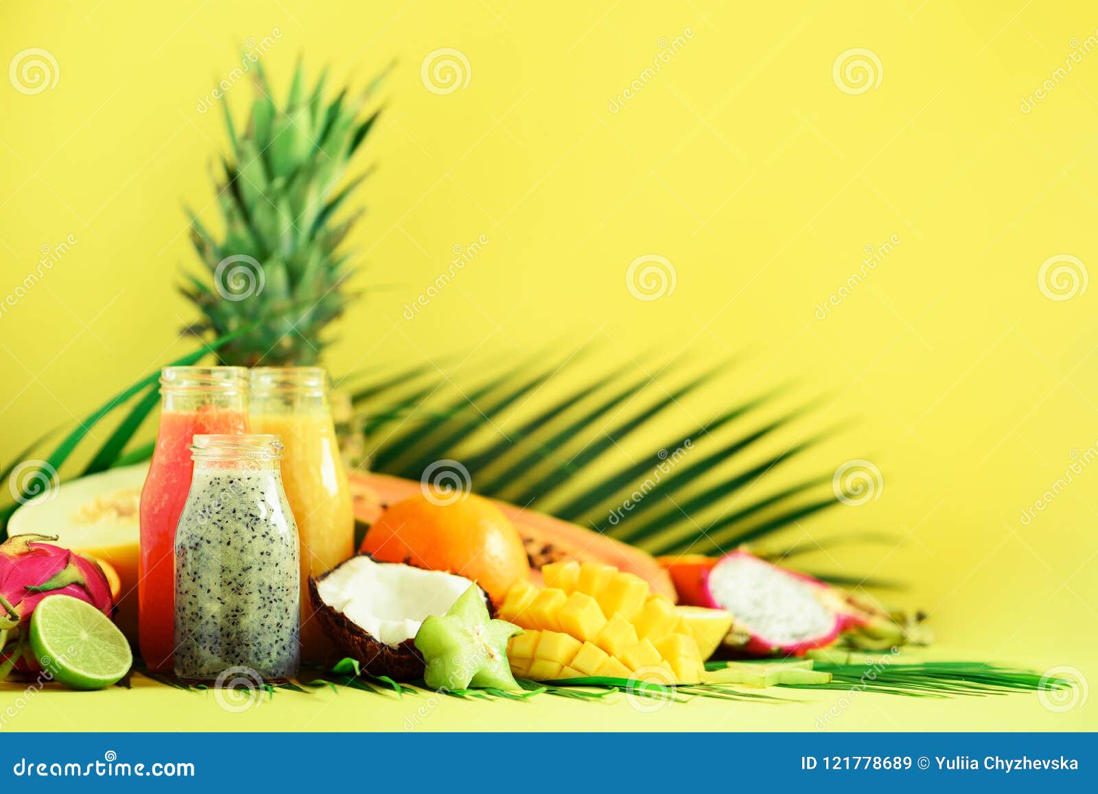 Detox papaya y pina