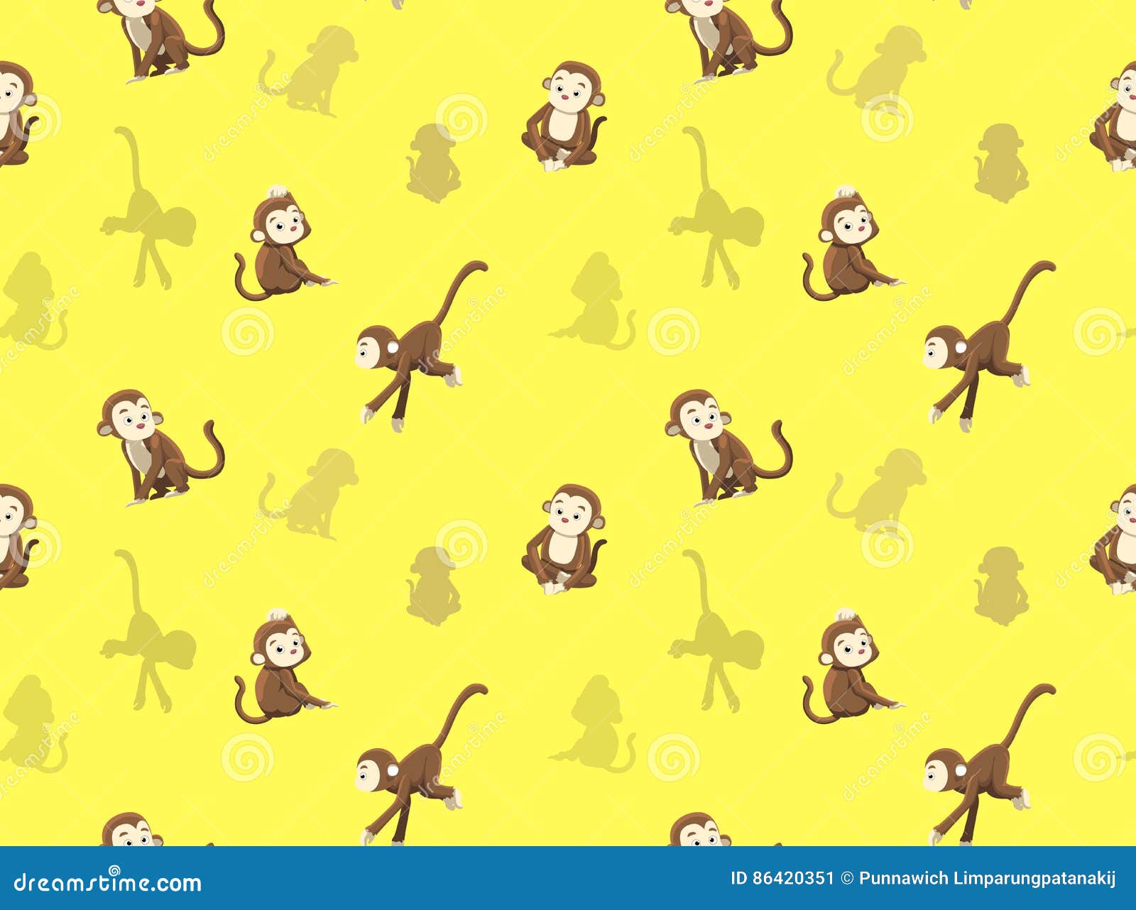 Papel De Parede 2 Do Macaco Ilustração do Vetor - Ilustração de estar,  chimpanzé: 86420351, image size:1600x1282