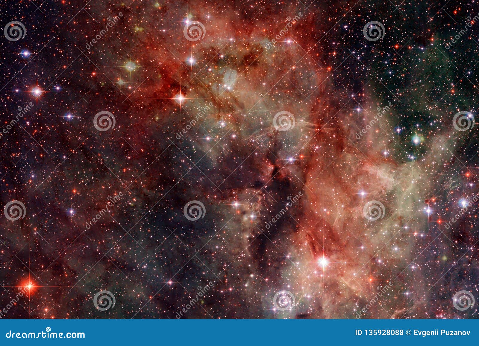 Papel De Parede Galáxias E Nebulosa Do Espaço Da Ficção Científica