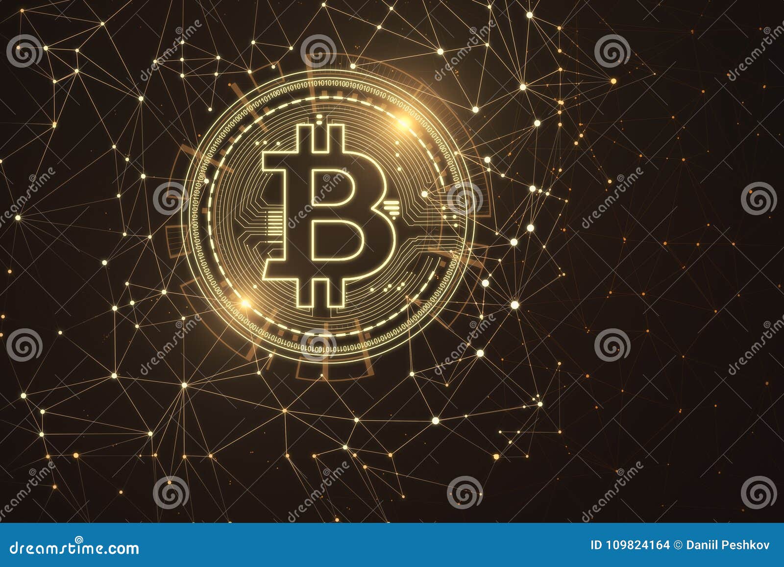 Papel De Parede Bitcoin Poligonal Ilustração Stock - Ilustração de fundo,  troca: 109824164