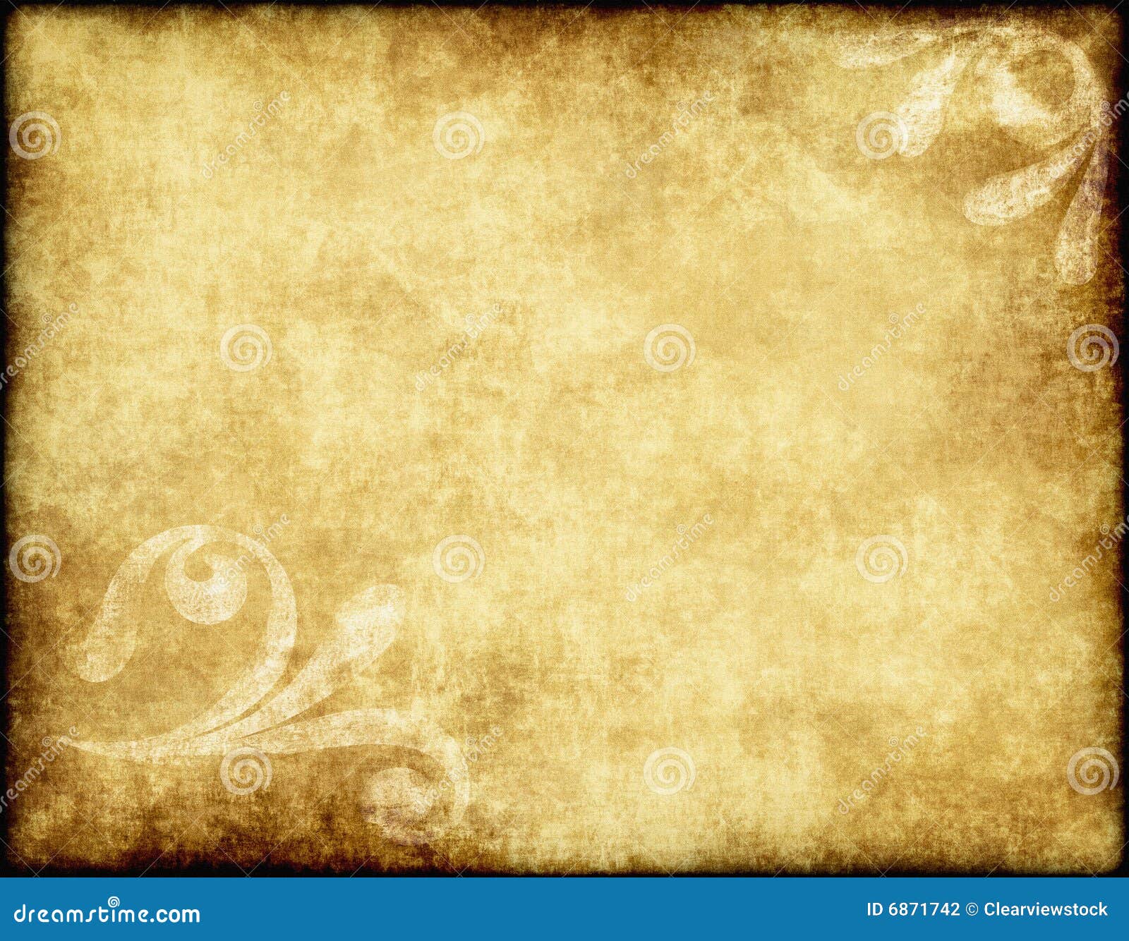 Resume white parchment paper