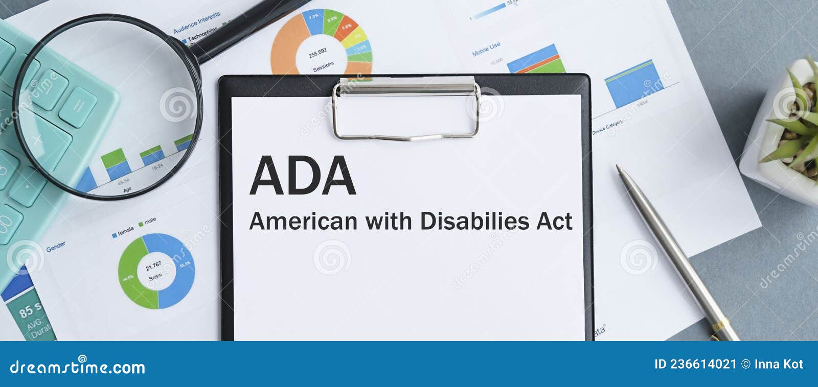 paper with americans with disabilities act ada