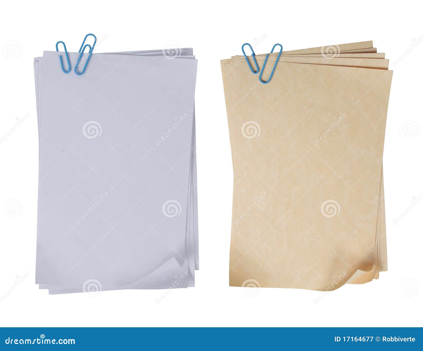 Paper Attached by Paper Clip Stock Image Image of attach, note 17164677