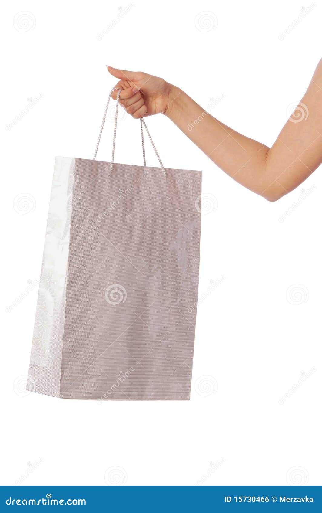 Paper bag stock photo. Image of design, merchandise, female - 15730466