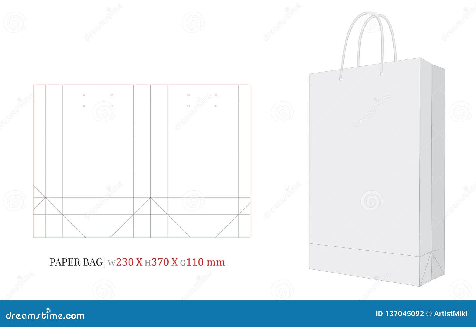 Template Paper Bag – mosi