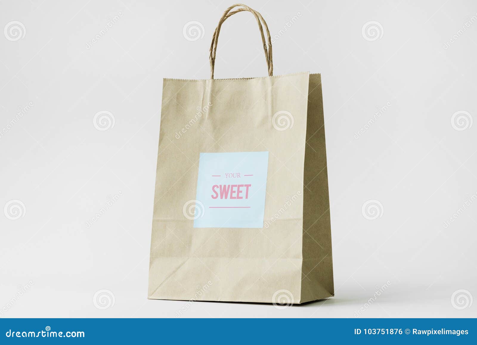 Download Paper Bag Mockup Logo Isolated Stock Photo - Image of ...