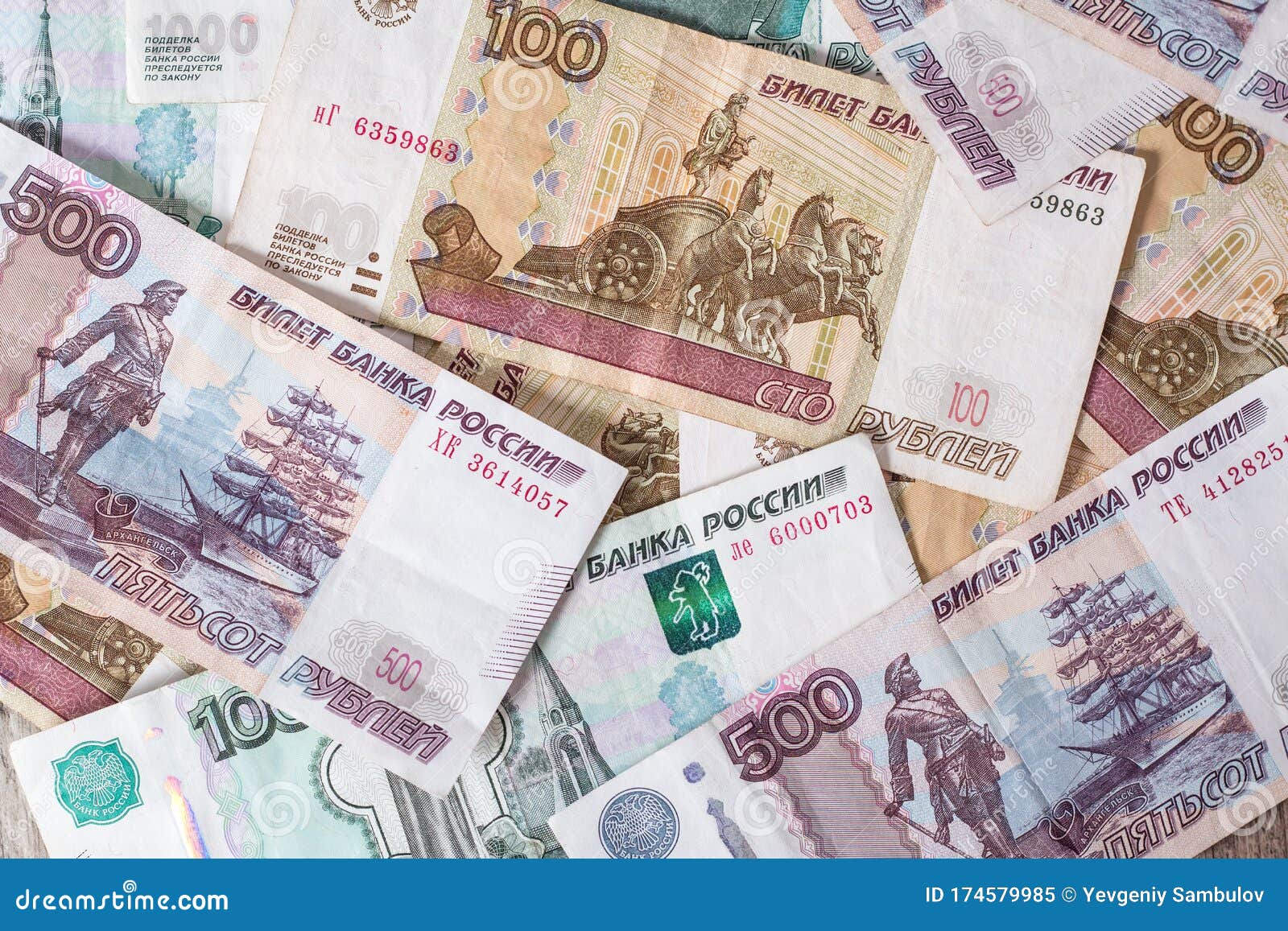 Paper Banknotes Russian Rubles Rubles Is The National Currency Of paper-banknotes-russian-rubles-rubles-is-the-national-currency-of