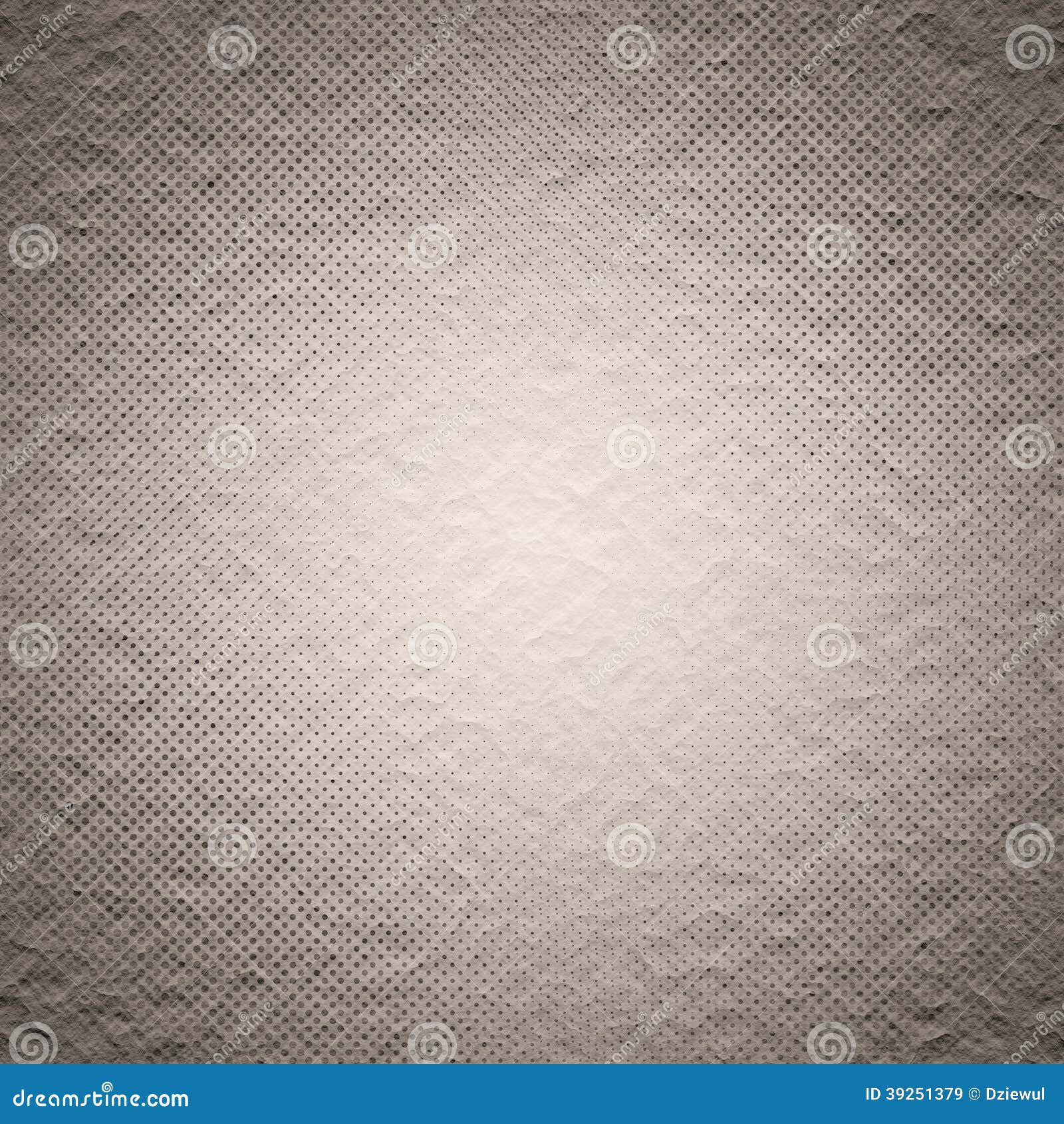 Paper with Bright Spotlight on Background Texture Stock Illustration