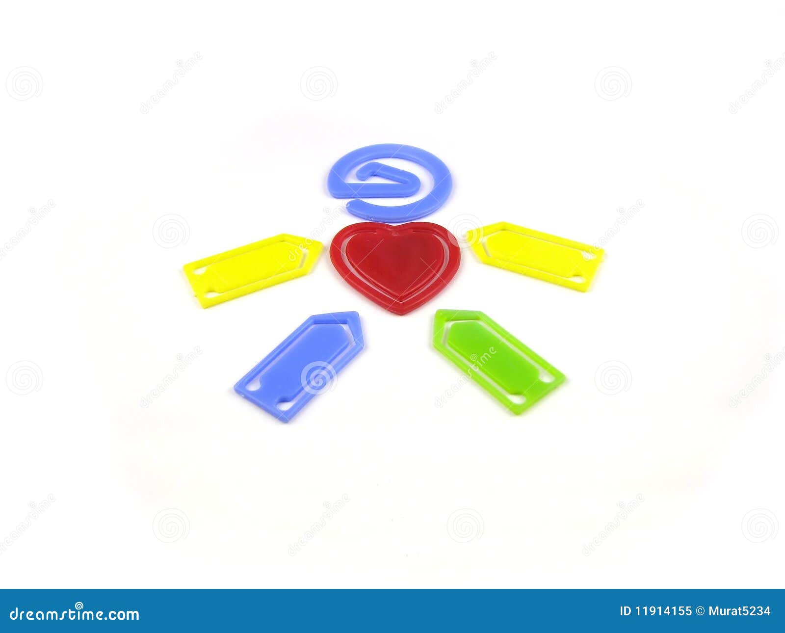 Paper Clip Man stock image. Image of supply, macro, fastener 11914155