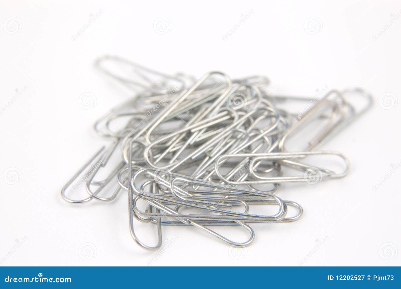 Paper Clips 1 stock image. Image of hold, stationary 12202527