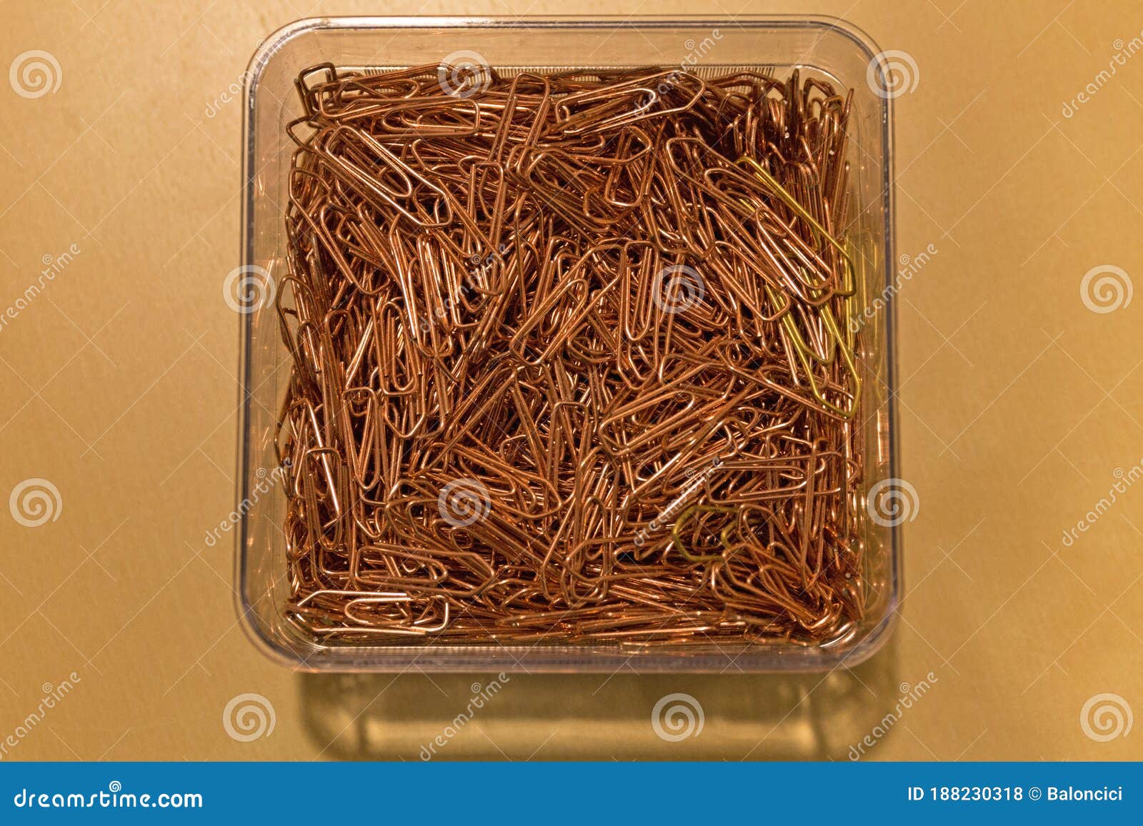 Paper Clips in Box stock photo. Image of norway, scandinavia 188230318