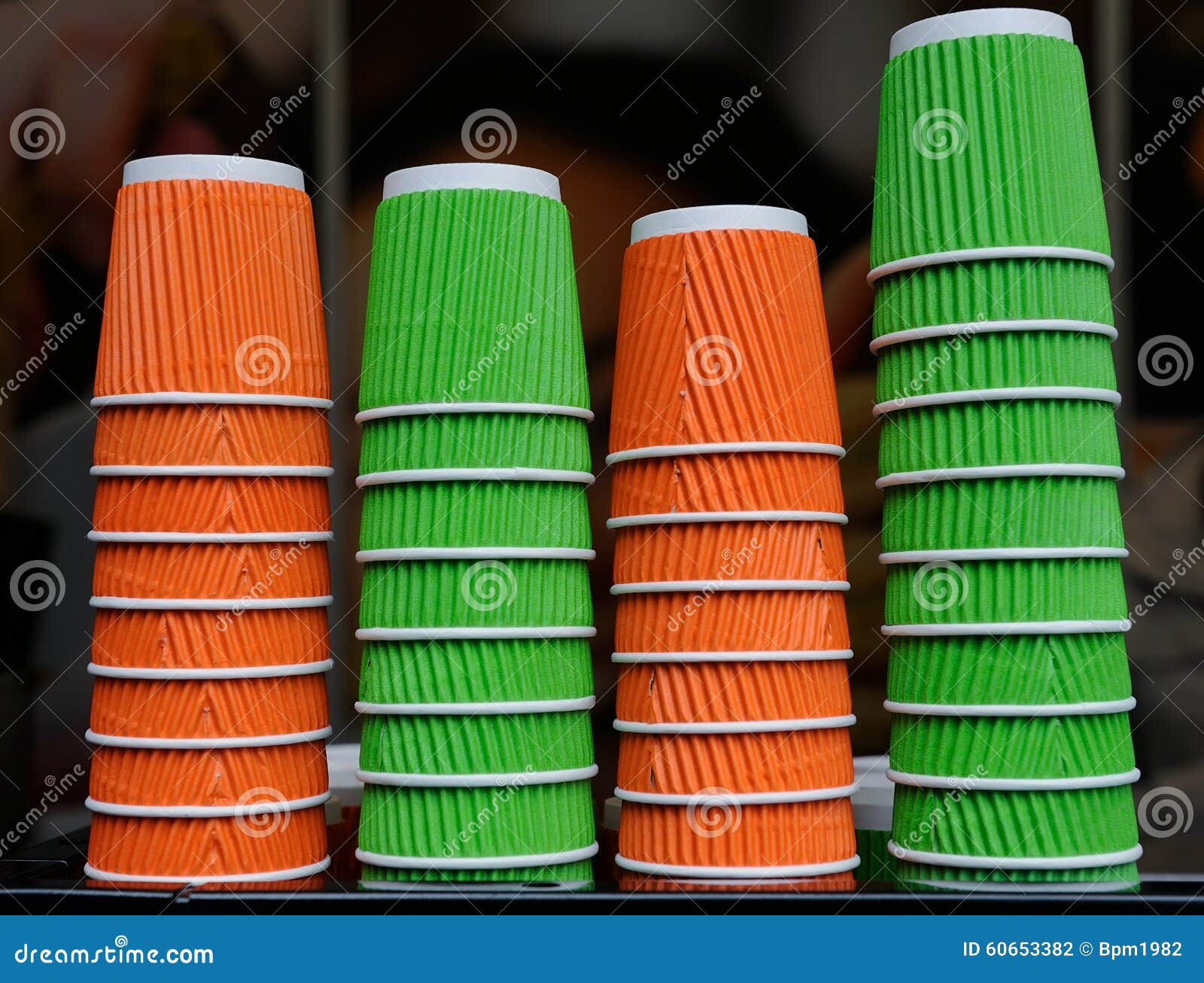 Paper Coffee Cup in Coffee Shop Stock Photo Image of empty, heat