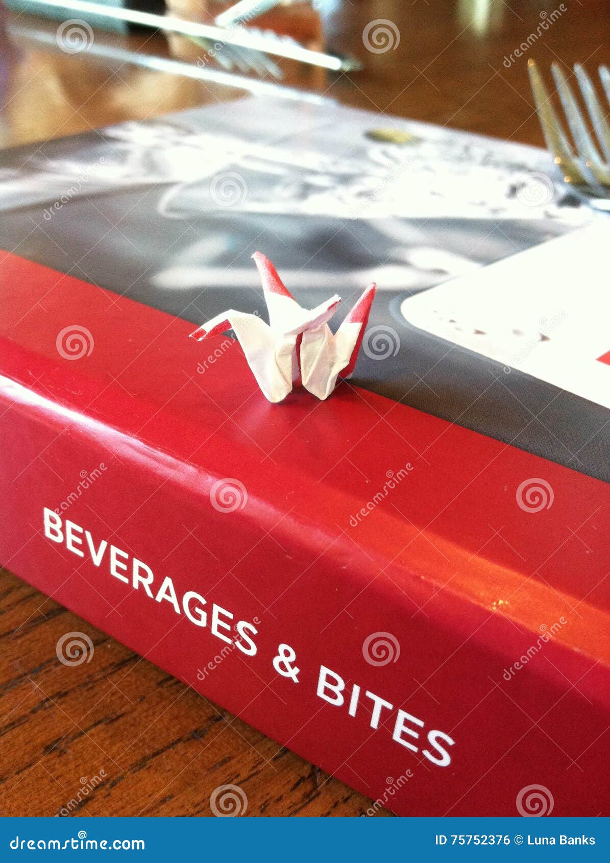 Paper Crane stock photo. Image of crane, paper, restaurant 75752376
