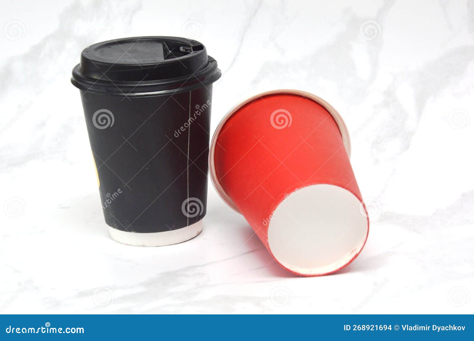Paper cup for drink stock photo. Image of mocha, cover 268921694