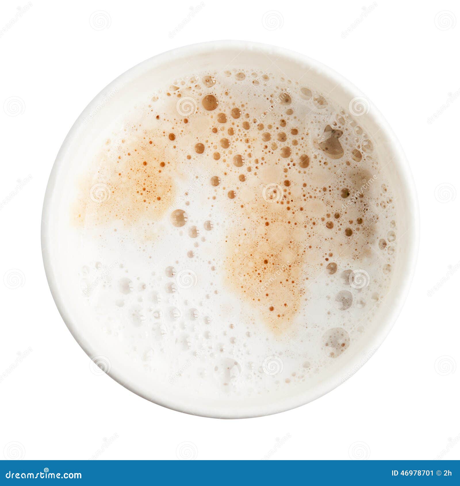 Paper Cup Espresso Coffee with Foam Stock Image Image of brown, cafe 46978701
