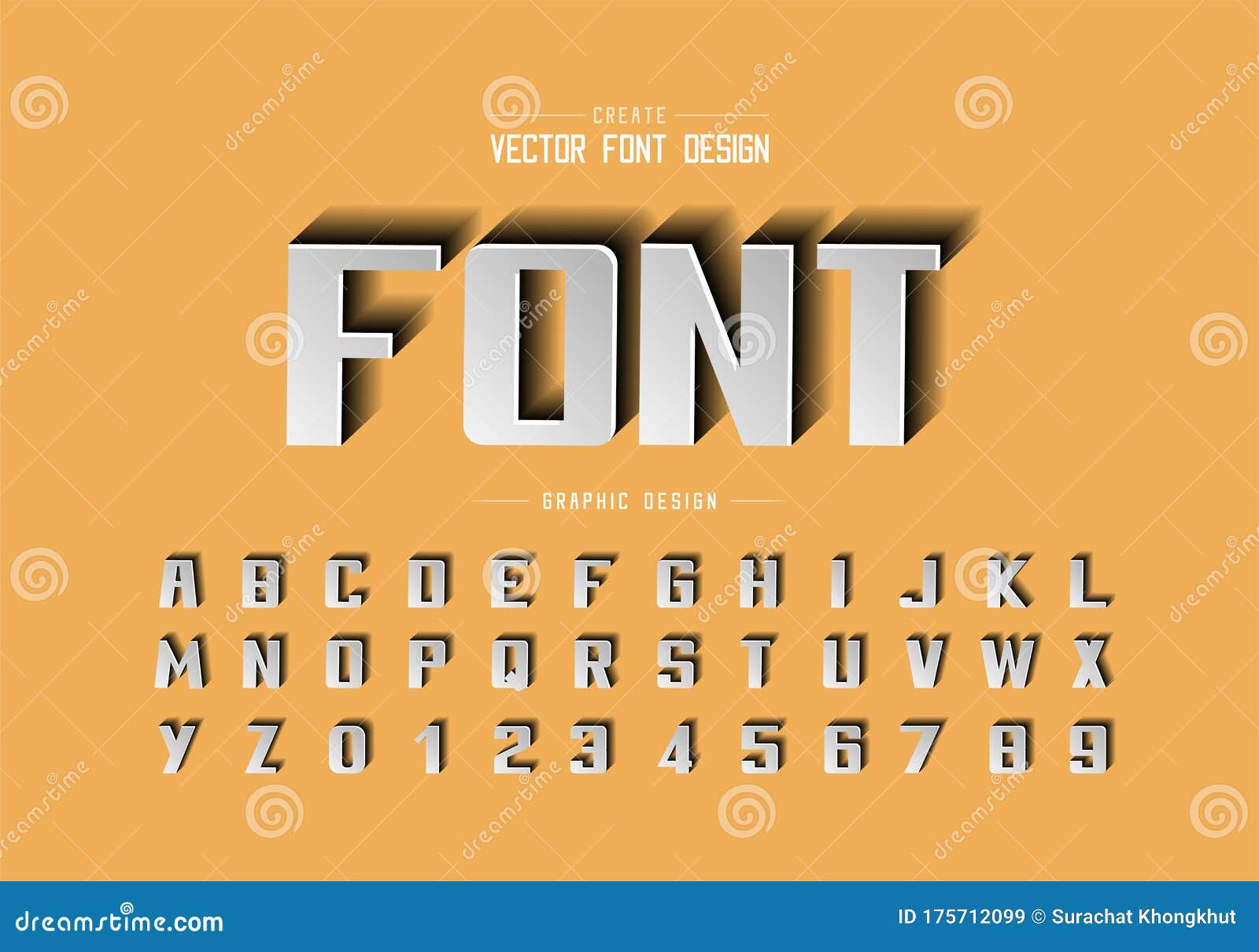 Paper Cut Font and Bold Alphabet Vector, Writing Typeface and Number ...