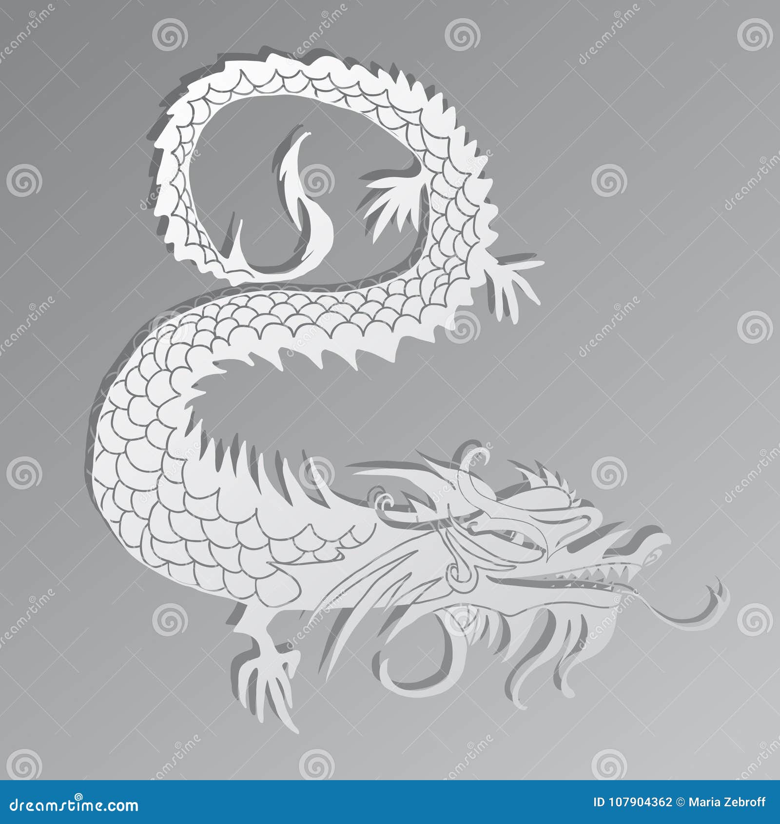 Set of dragon skin font. Alphabet letters ABCDEFGHIJKLMNOPQRSTUVWXYZ and  digits 1234567890 set cut out of paper on the background of the dark green  skin of a mystical dragon with scales. Stock Illustration