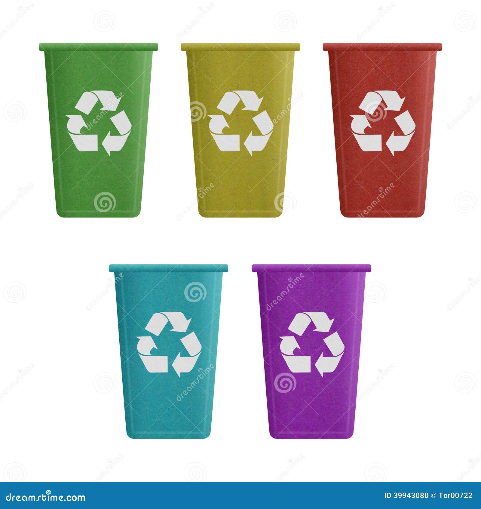 Colorful Clothes And Mini Hungers Under Paper Cut Recycling Symbol