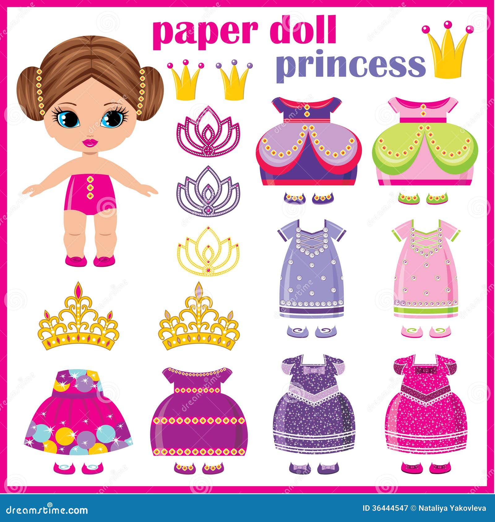 Paper doll princess