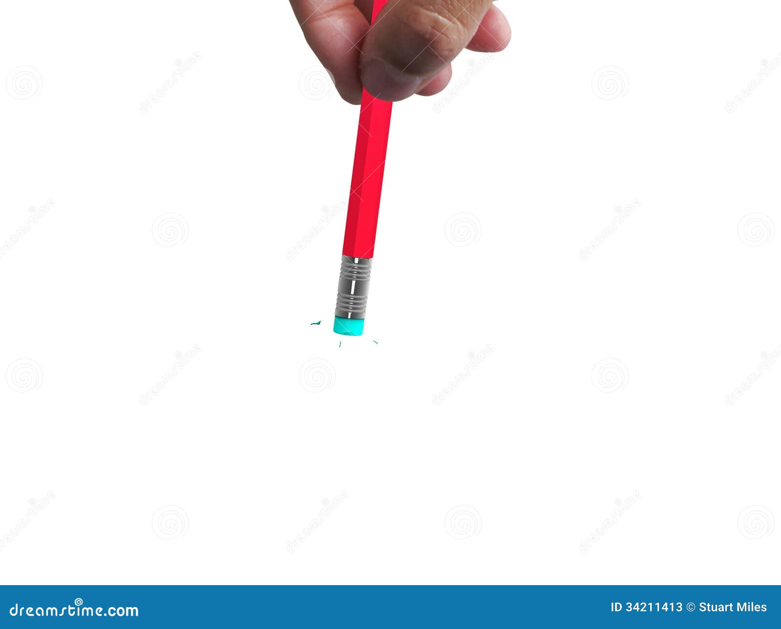 Paper With Erasing Pencil Shows Erased Eraser Stock Photos Image 34211413