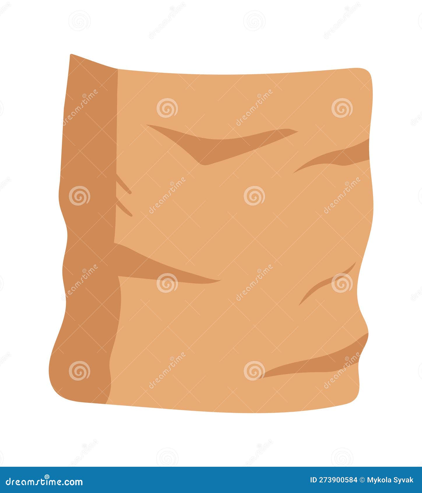 Paper Grocery Bag stock vector. Illustration of package 273900584