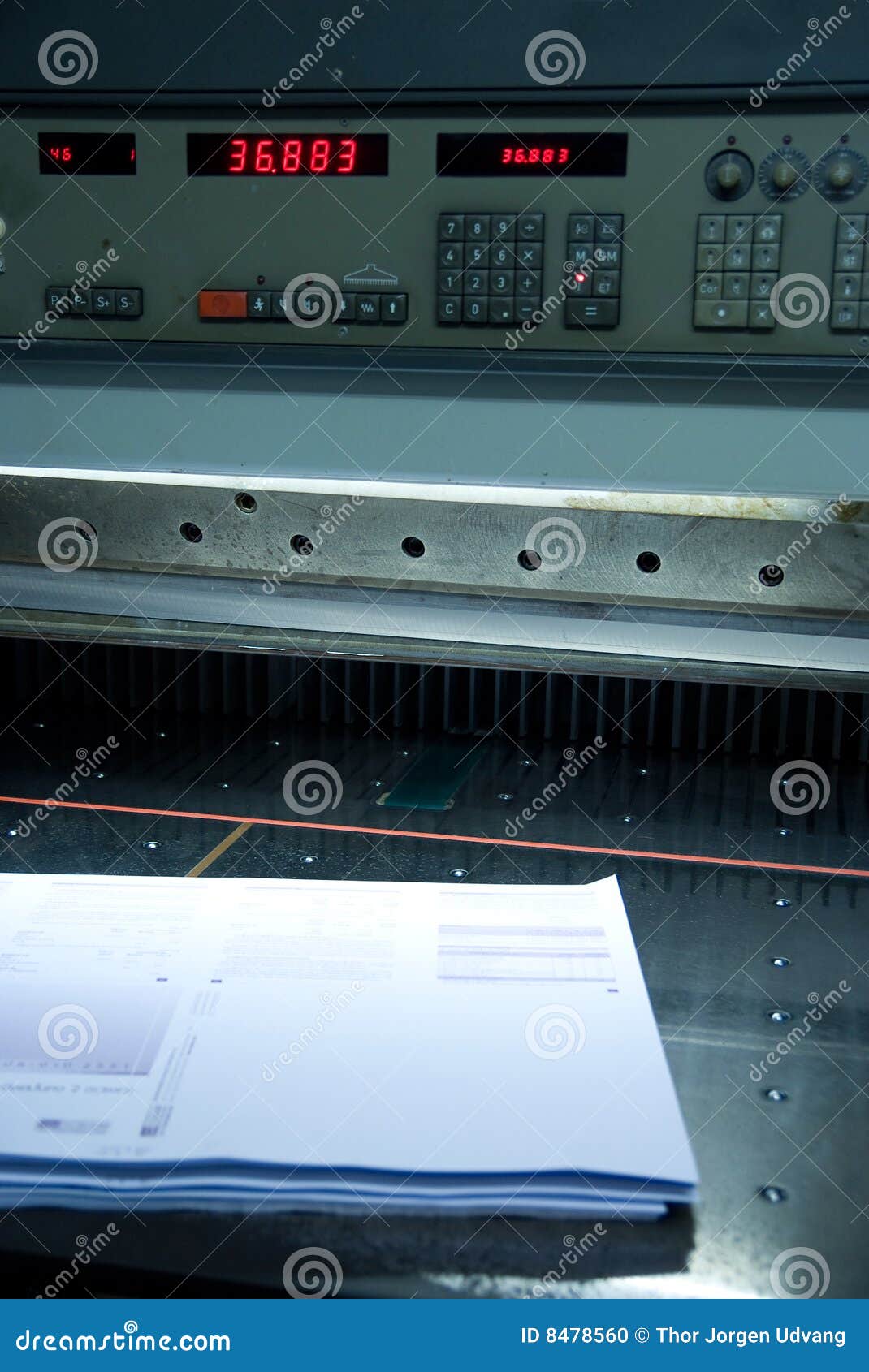 Paper guillotine stock photo. Image of shop, display, cutter 8478560