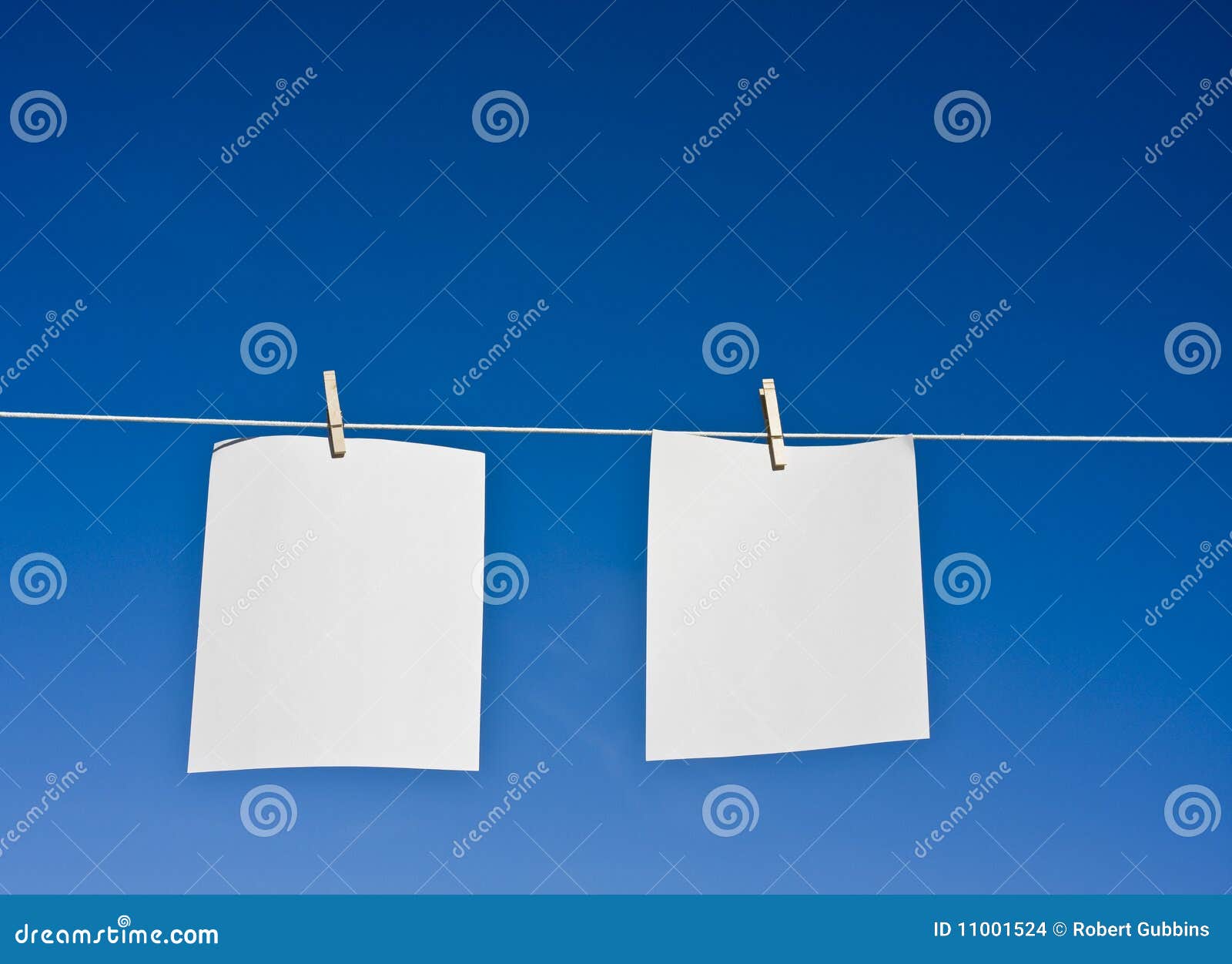 Paper hang stock photo. Image of blue, sheet, rope, line 11001524