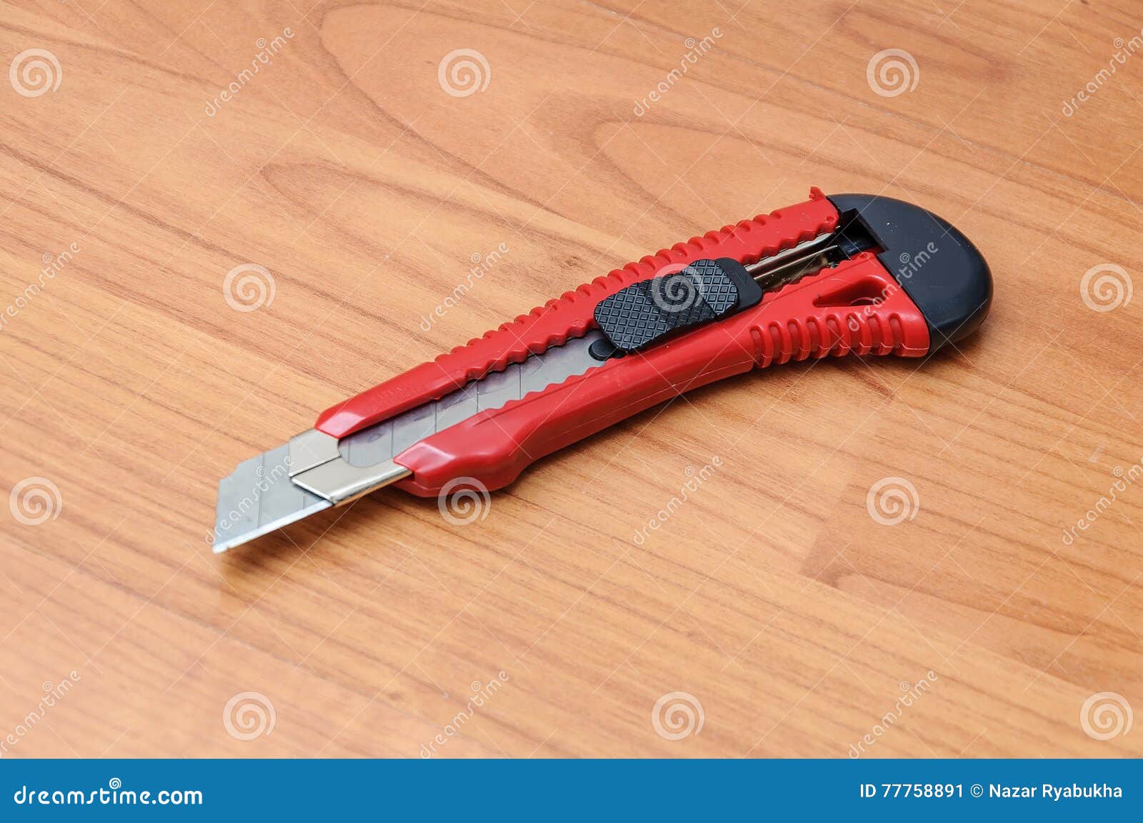 Paper Knife Opener Thin Blades To Cut and Plastic Stock Image Image