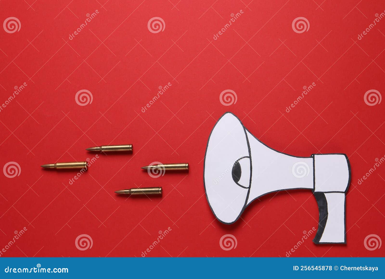 Fake Bullets Basket Stock Photo 1219818928