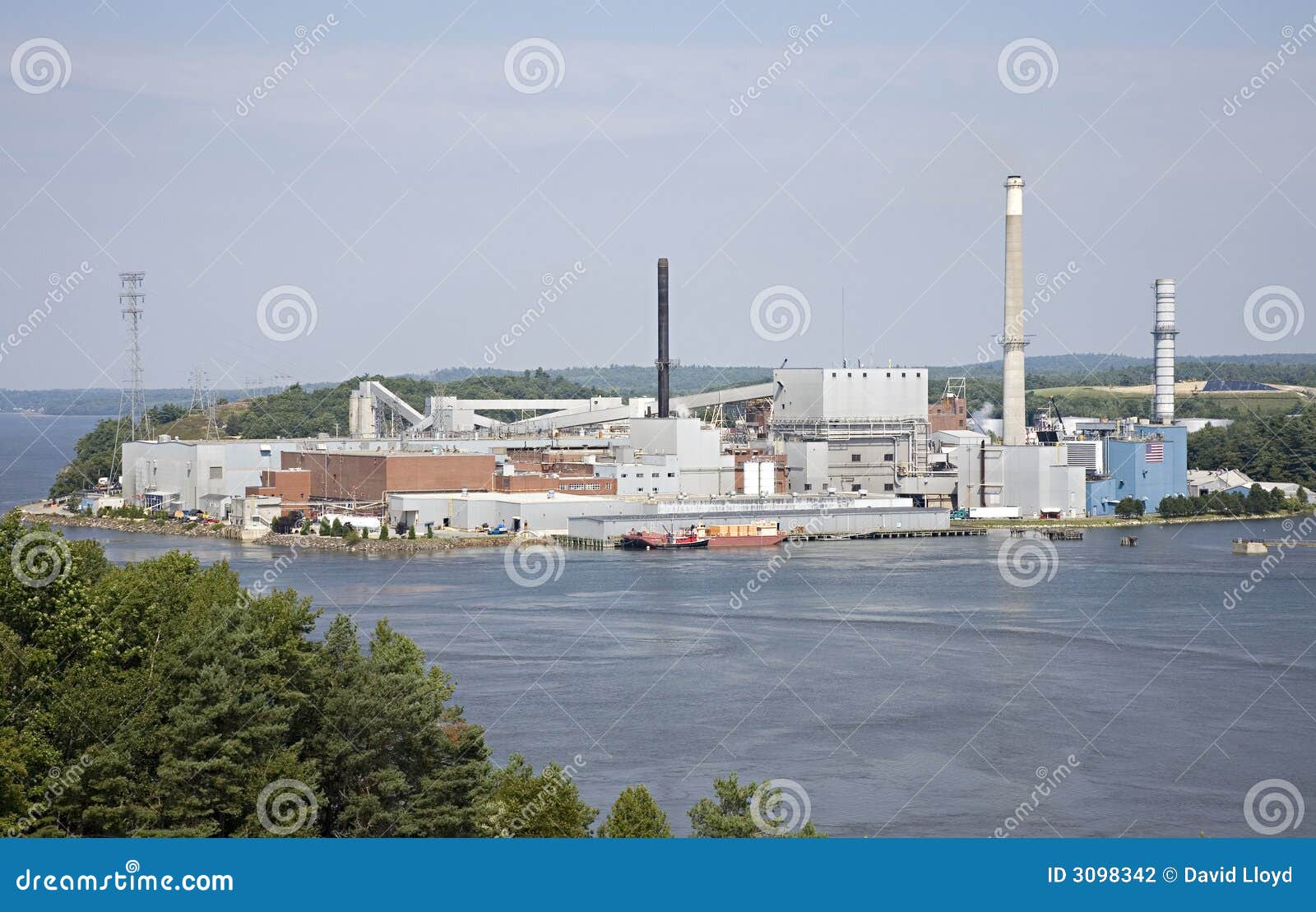 Paper mill stock photo. Image of paper, manufacturing 3098342