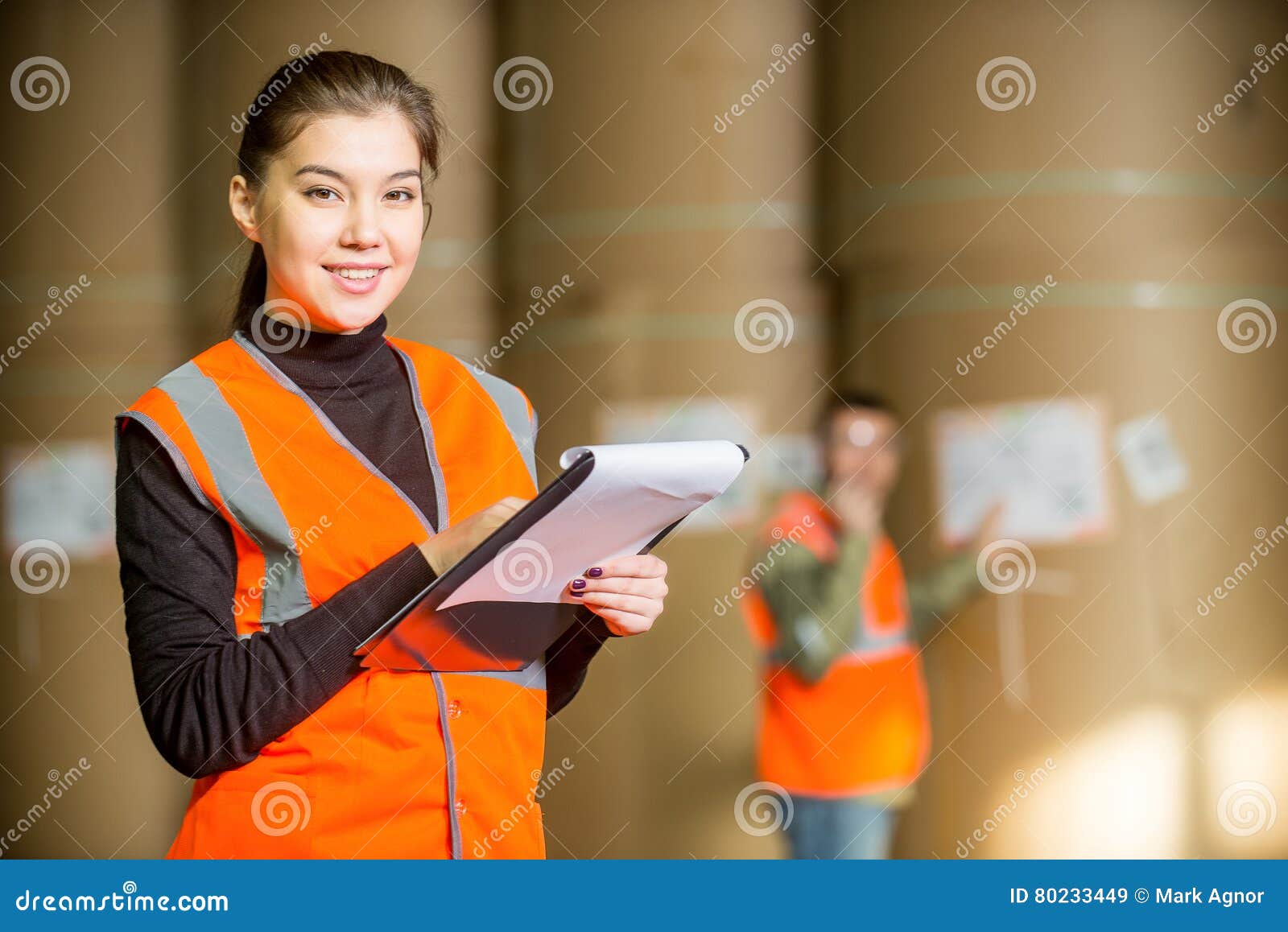 Paper mill factory workers stock image. Image of plant 80233449