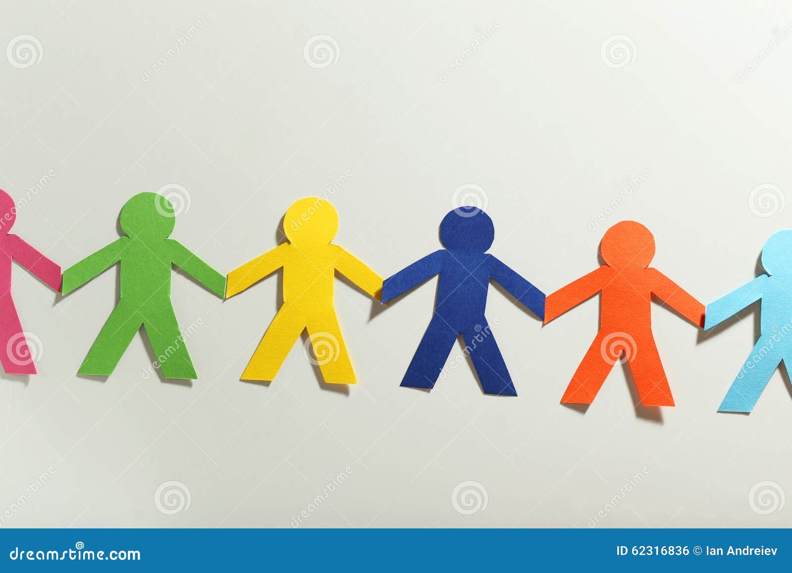 Paper People Stock Photo Image Of Male Collaboration