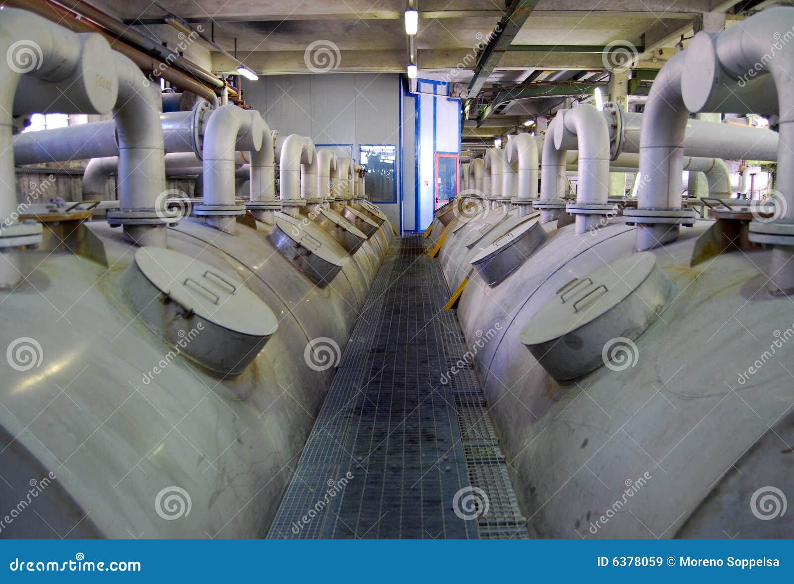 Paper and Pulp Mill Deinking Plants Stock Image Image of