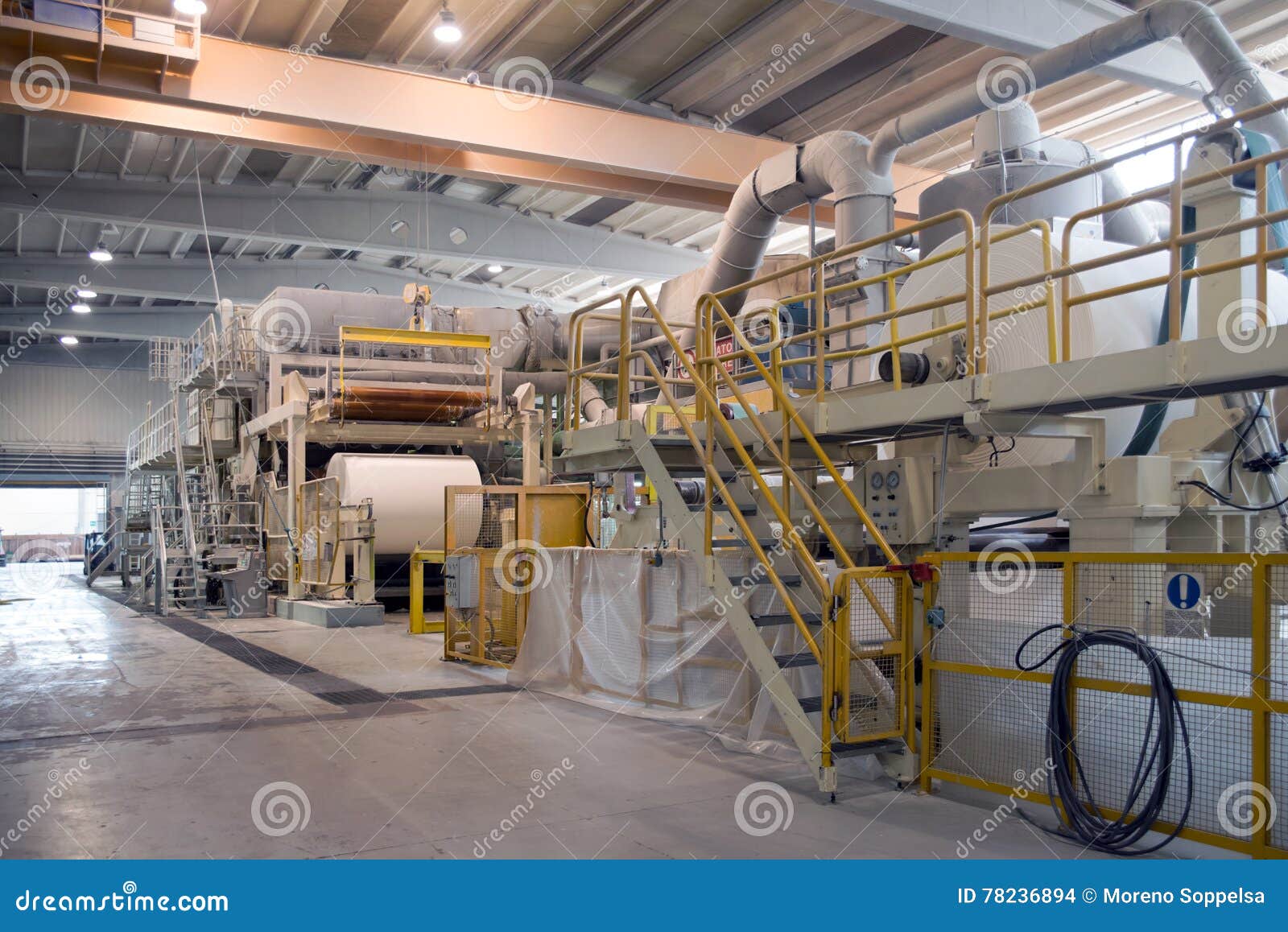 Paper and Pulp Mill Factory, Plant Stock Photo Image of manufacture