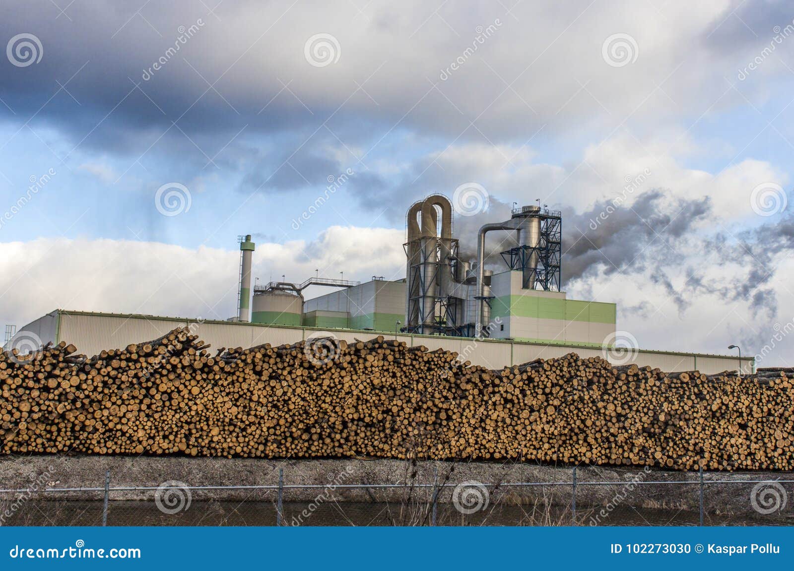 Paper and pulp mill stock photo. Image of factory, recycle 102273030