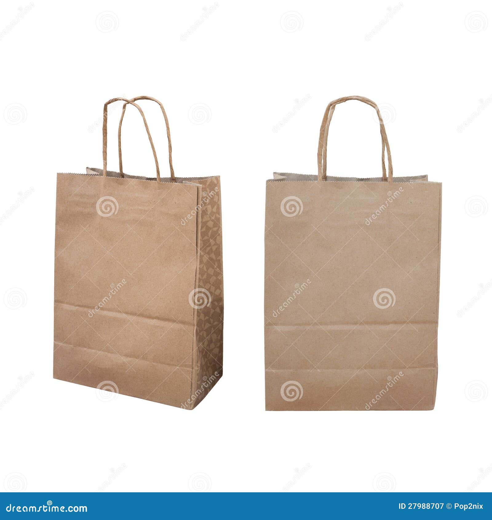 Paper recycling bag stock image. Image of recirculation - 27988707